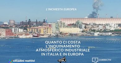 L’inchiesta internazionale con Correctiv.Europe sull’inquinamento industriale e la sentenza della Corte di Giustizia europea sull’ILVA di Taranto